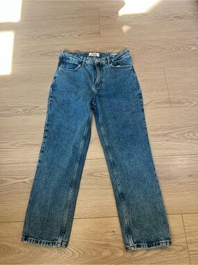Wrangler Women's Straight Leg Jeans - Medium Blue Wash
